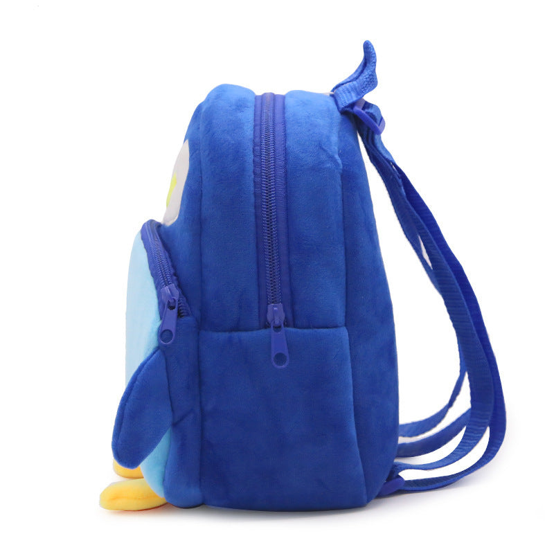 Baby boy and girl penguin toy bag