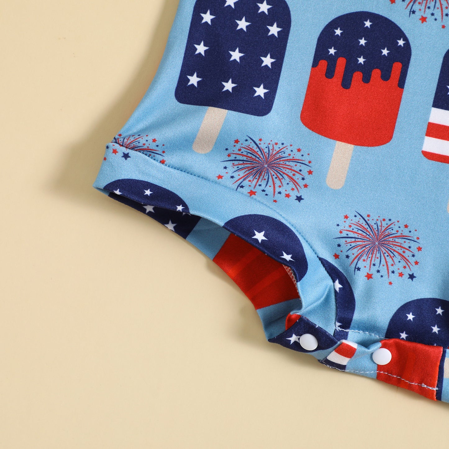 Printed Front Knotted one piece
