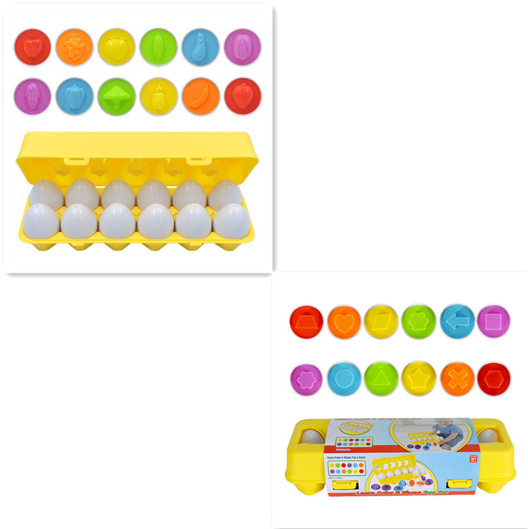 Baby Learning Educational Toy Smart Egg Toy Games Shape Matching and Sorters