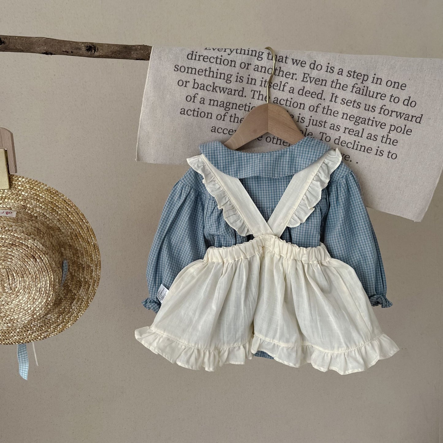 Infant Single-breasted Long Sleeve top