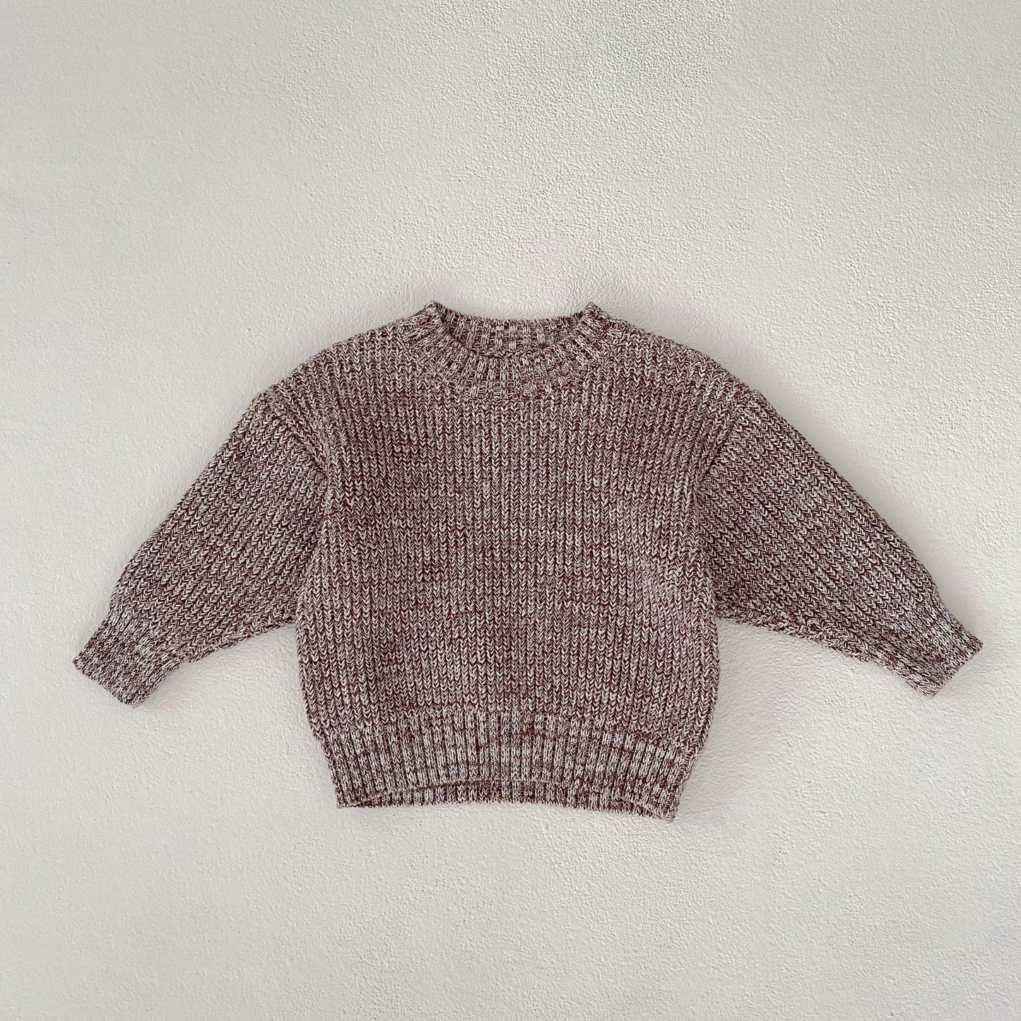 Infant Baby Girl Mixed Color Thick Pullover 3-piece Set