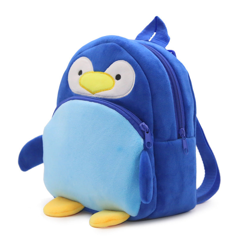 Baby boy and girl penguin toy bag