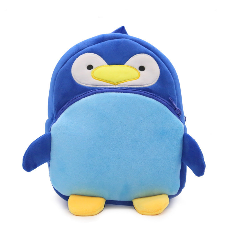 Baby boy and girl penguin toy bag