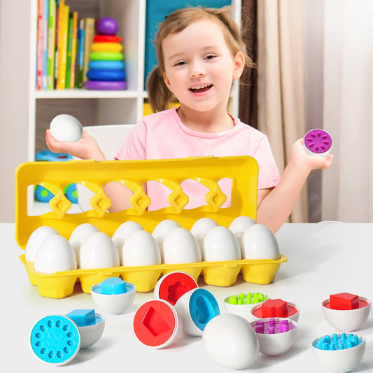 Baby Learning Educational Toy Smart Egg Toy Games Shape Matching and Sorters
