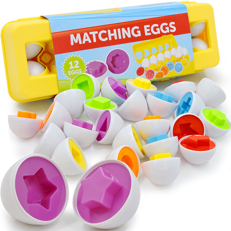 Baby Learning Educational Toy Smart Egg Toy Games Shape Matching and Sorters