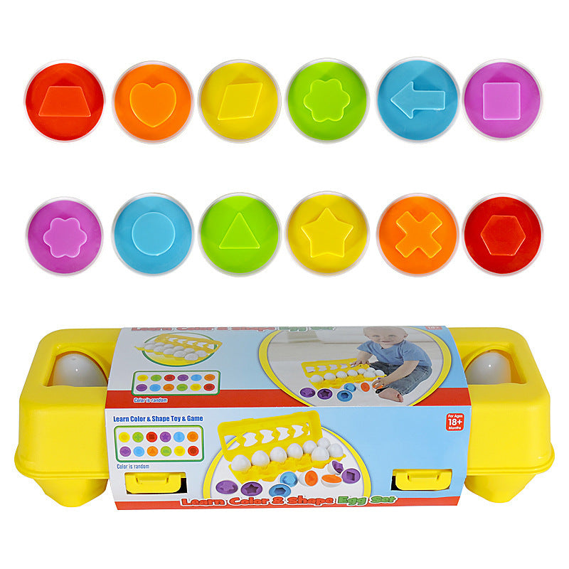Baby Learning Educational Toy Smart Egg Toy Games Shape Matching and Sorters