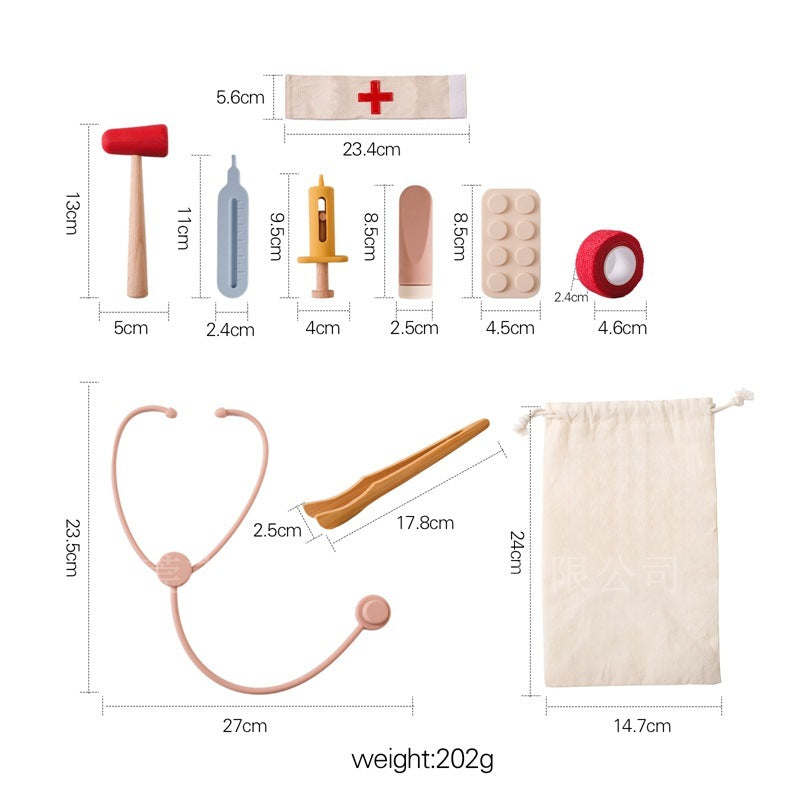 Children Play House Little Doctor Toy set