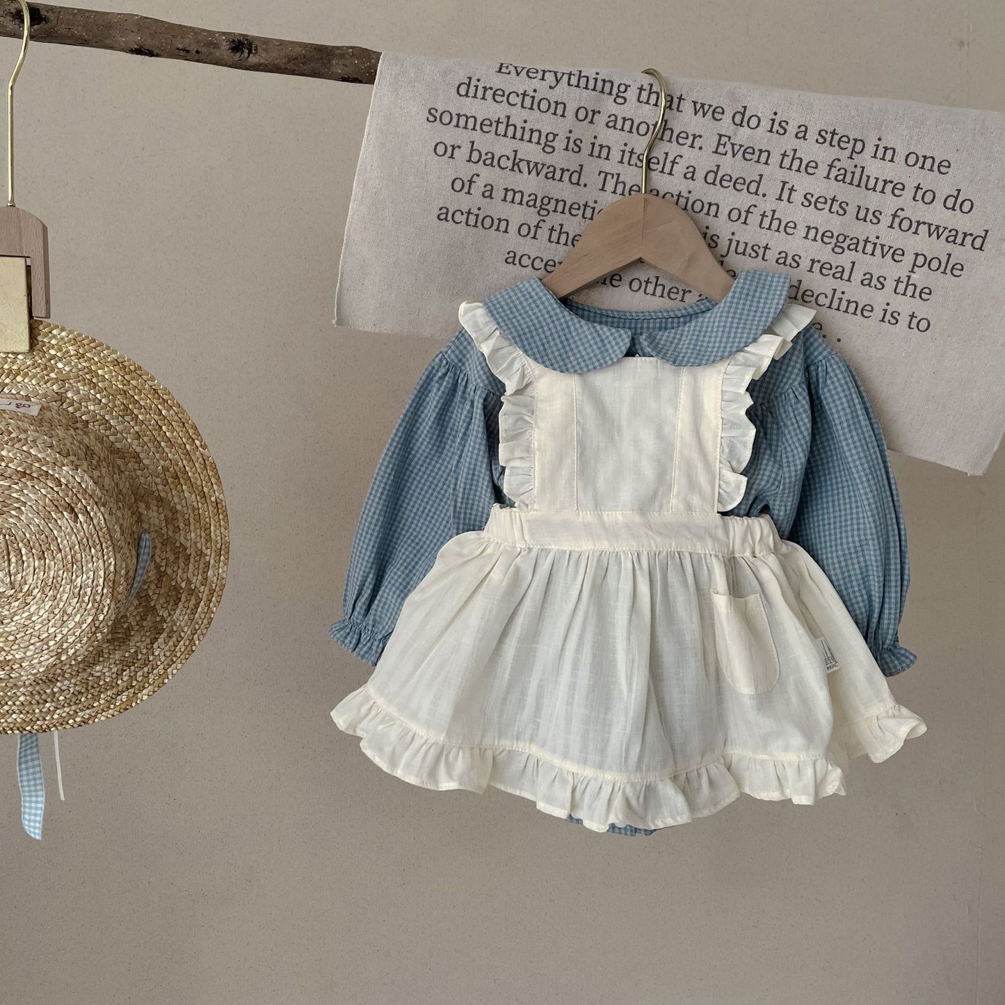 Infant Single-breasted Long Sleeve top
